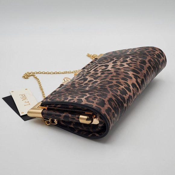 Le Miel Crossbody / Clutch Animal Print Bag – NWT - Picture 6 of 16